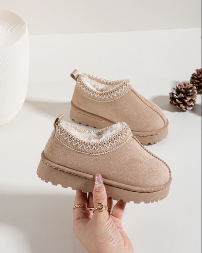 Chunky Slipper Boots