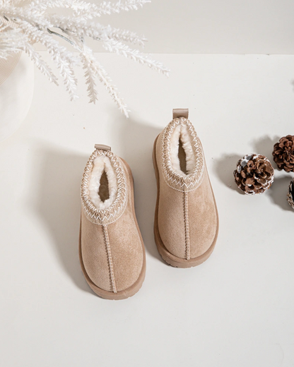 Chunky Slipper Boots
