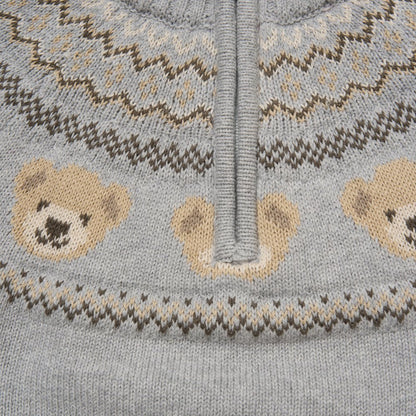 Fairsle Smart Casual Bear Jeans Set