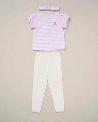 Seersucker Cherry Outfit