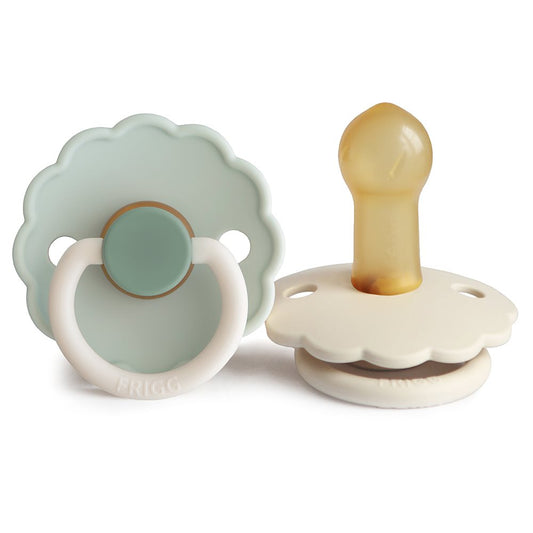 FRIGG Daisy Natural Rubber Pacifier 2-Pack
