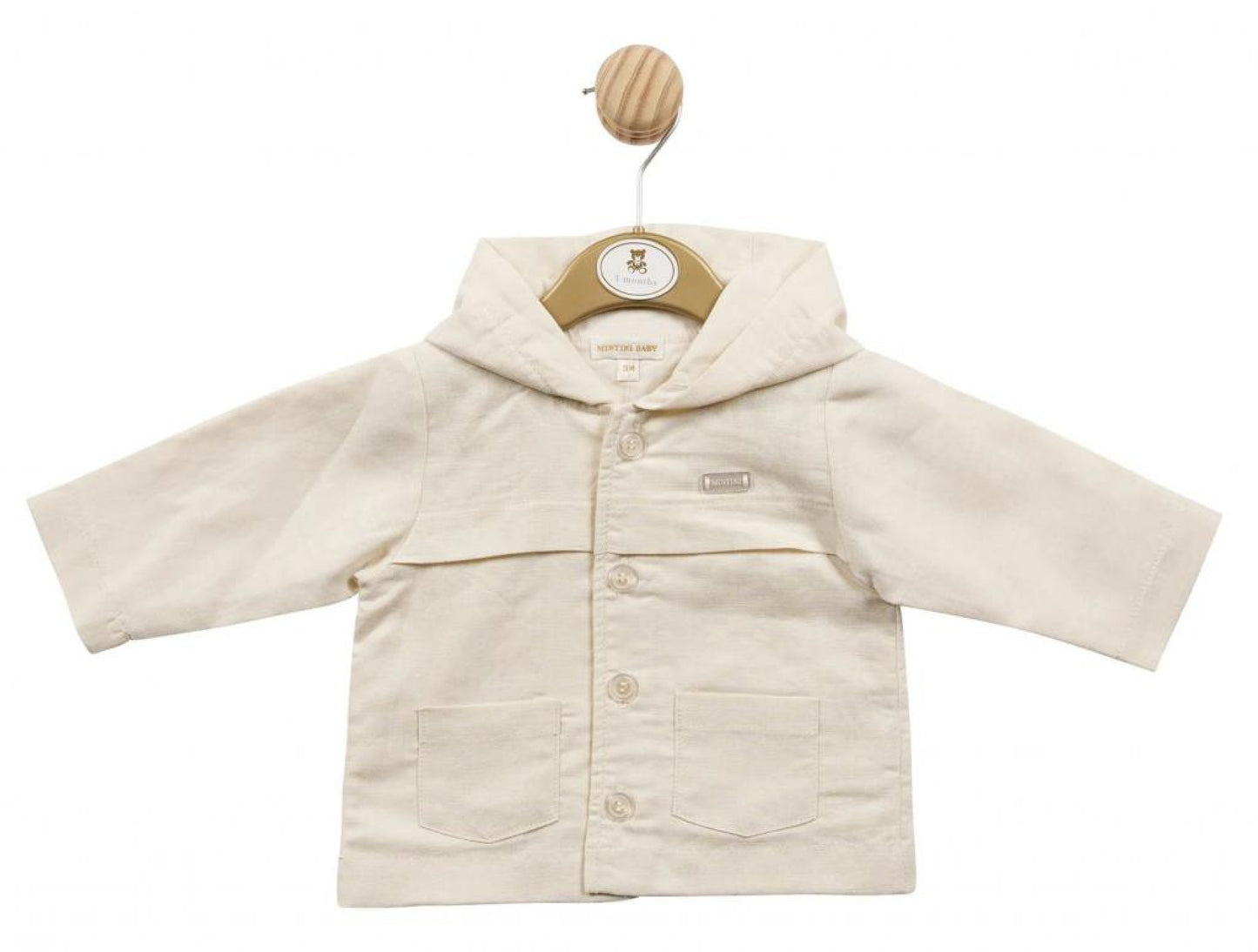 Linen Hooded Jacket
