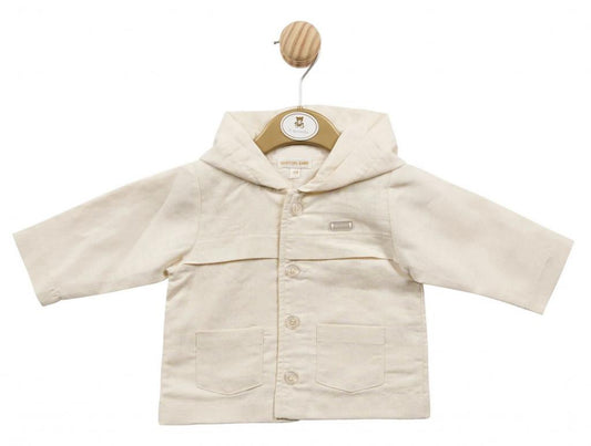 Linen Hooded Jacket