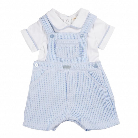 Collin Waffle Top & Dungaree