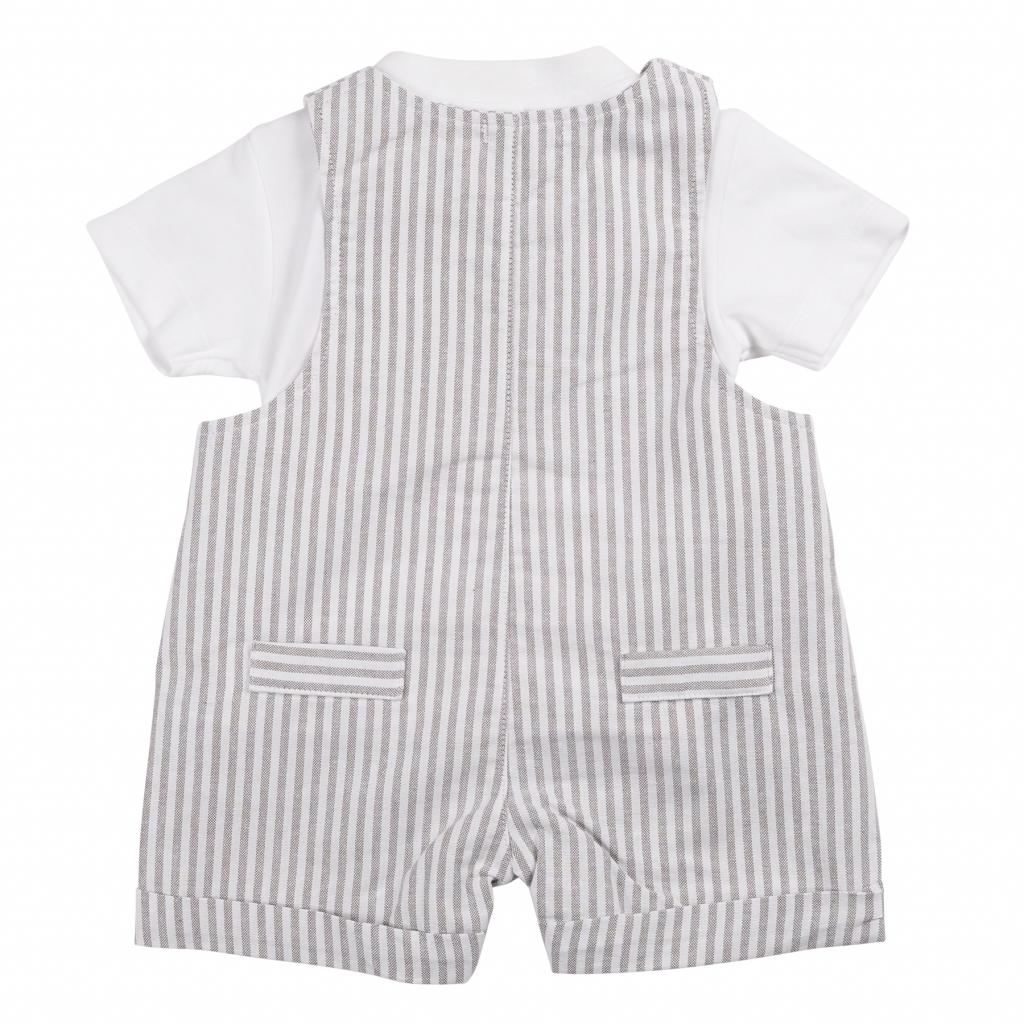 Max Pinstriped Dungaree