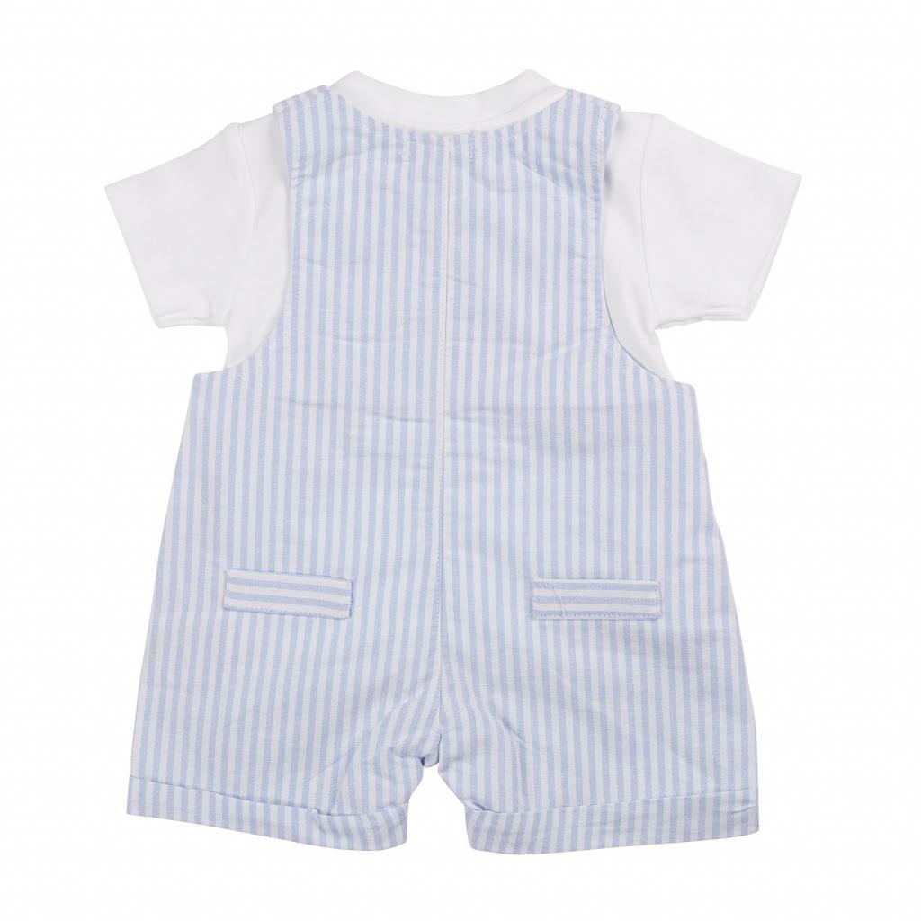 Max Pinstriped Dungaree