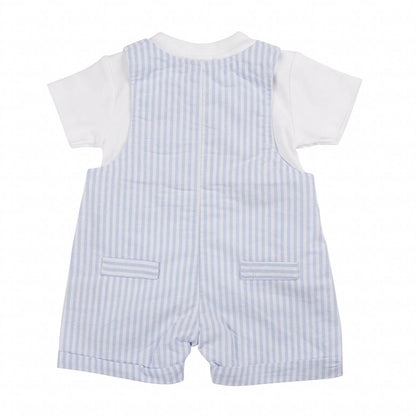 Max Pinstriped Dungaree