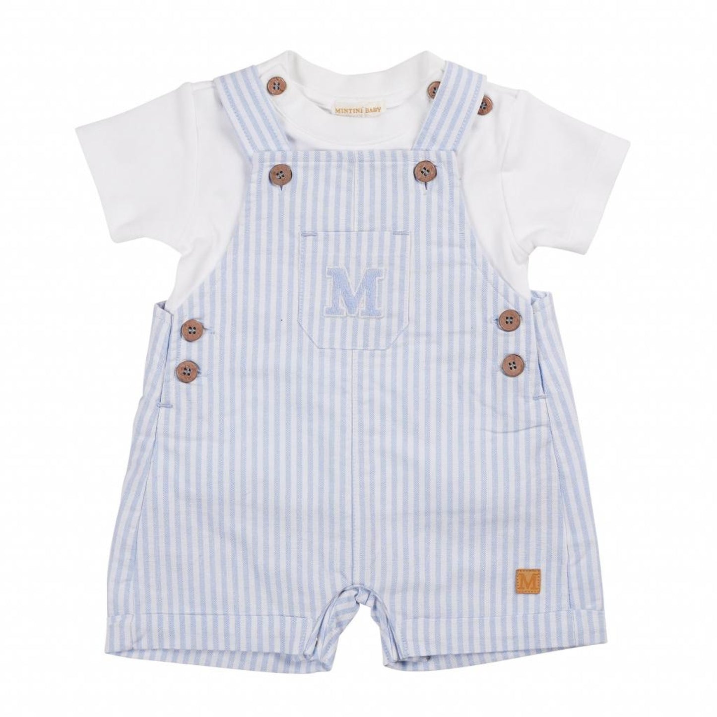 Max Pinstriped Dungaree