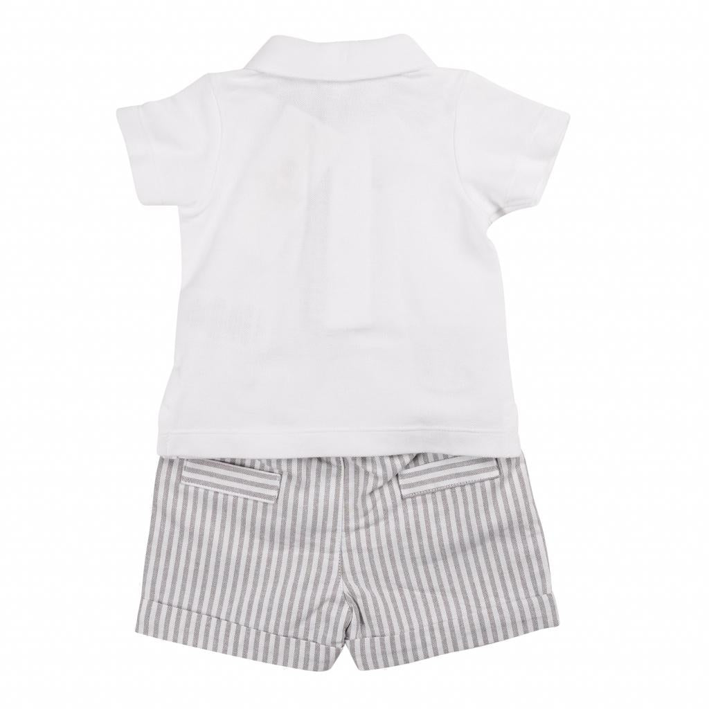 Max Pinstriped Set