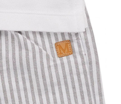 Max Pinstriped Set