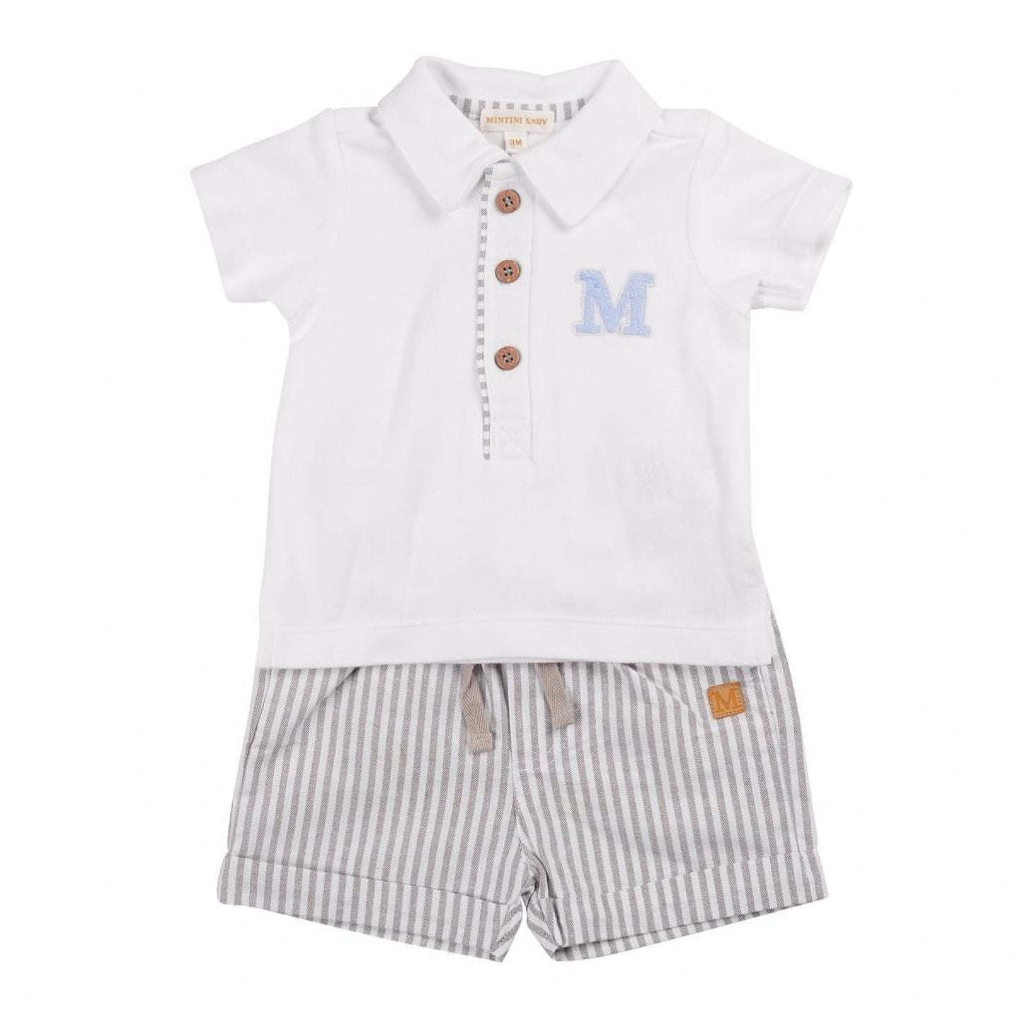 Max Pinstriped Set