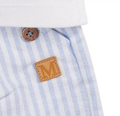 Max Pinstriped Set