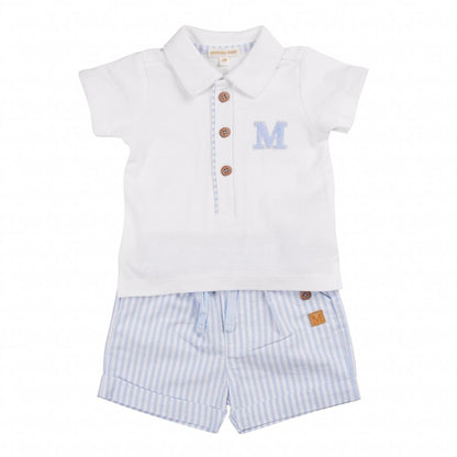 Max Pinstriped Set