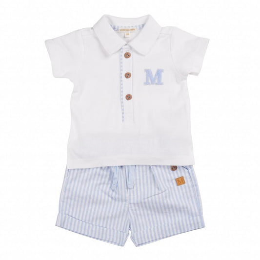 Max Pinstriped Set