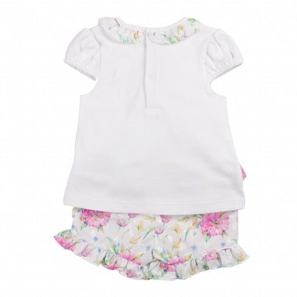 Candy Floral Bow Outfit Set