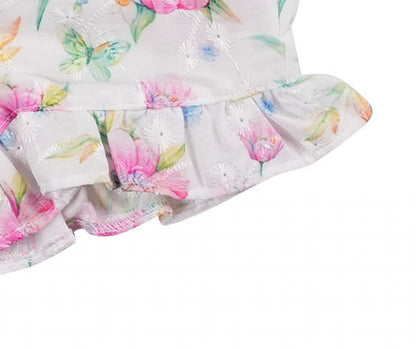 Candy Floral Bow Outfit Set