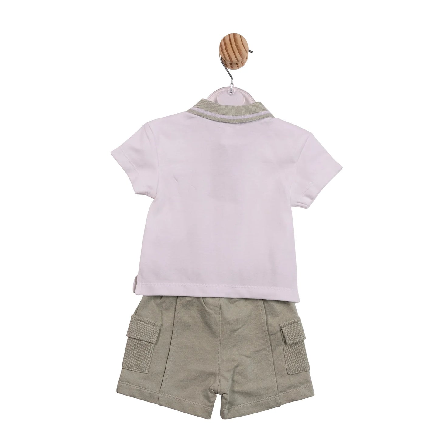 Ethan Cargo Polo Top and Short Set