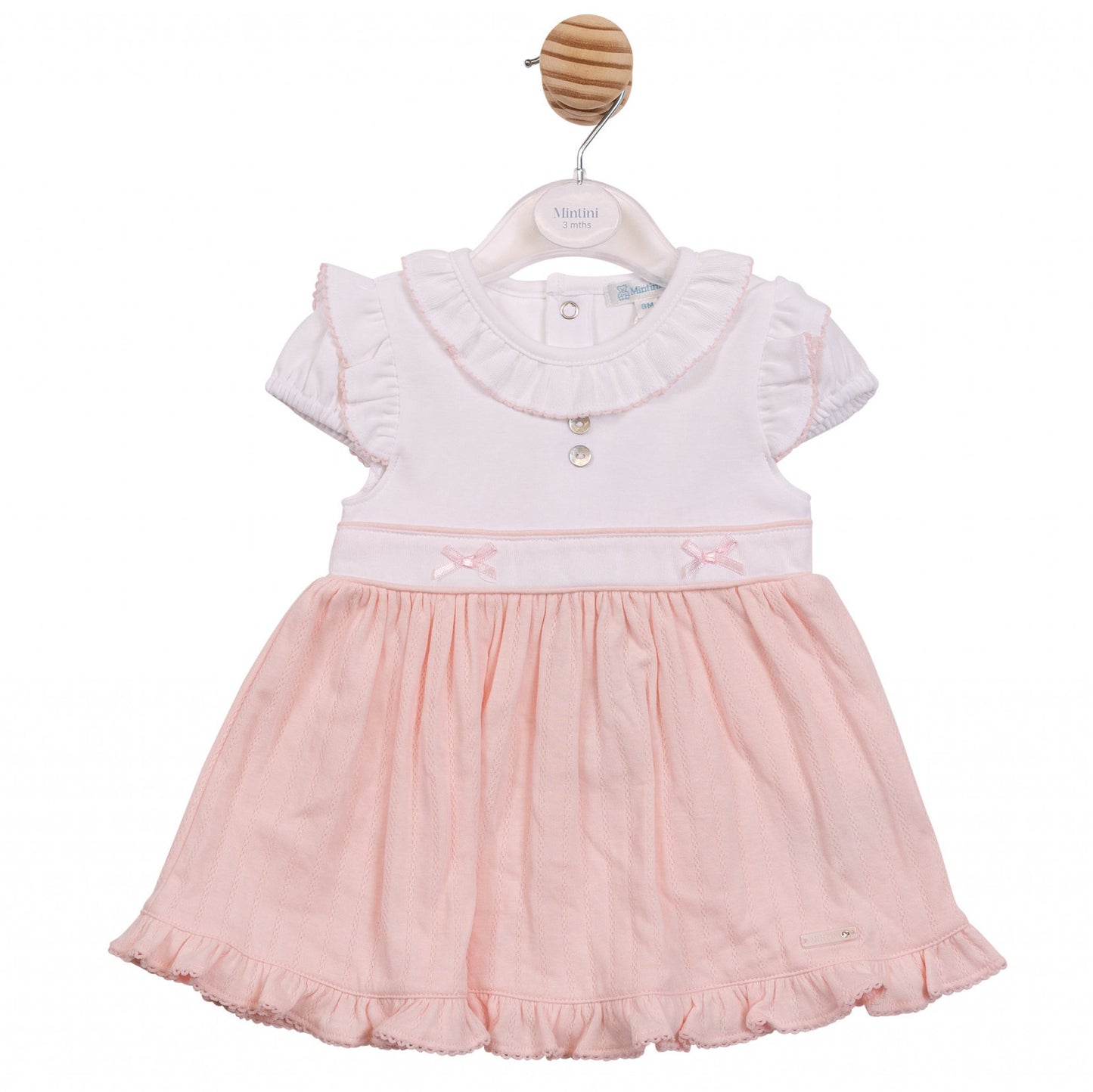 Fiah Pointelle Bow Dress