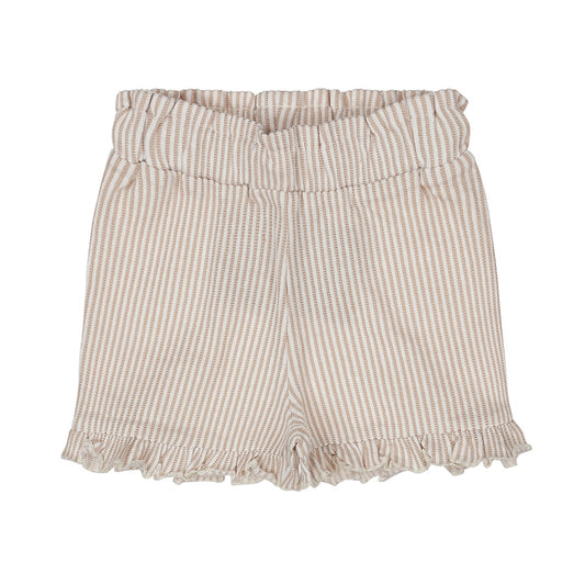 Ruffle Strippy Shorts