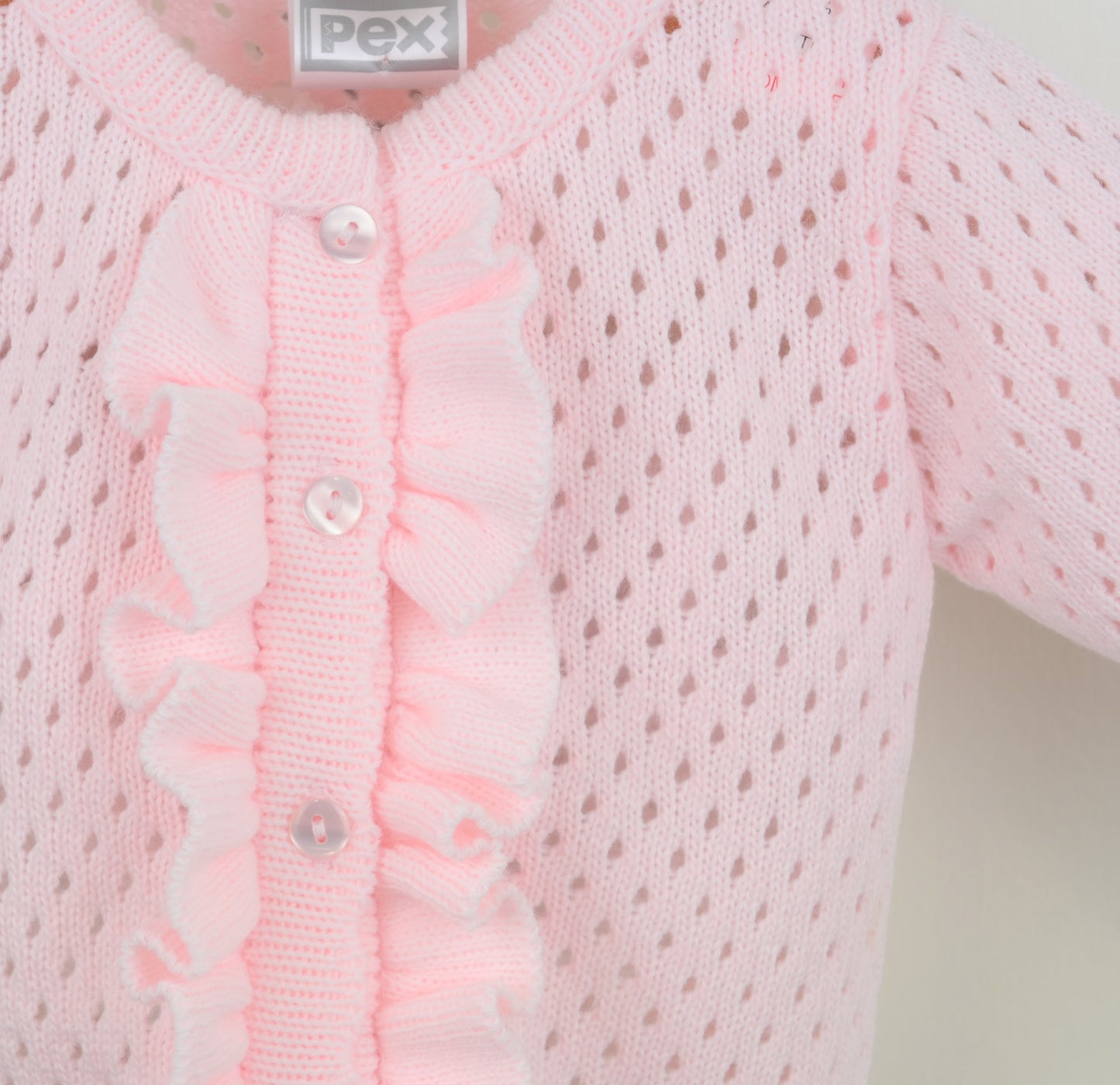 Luella Pink Frill Cardigan
