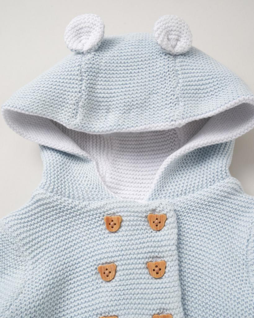 The Bear Double Knit Hooded Set