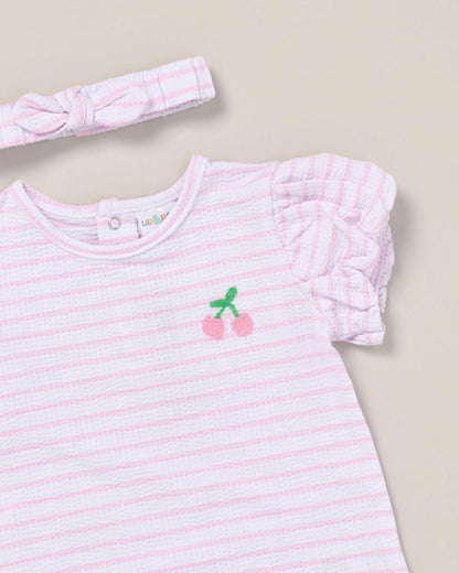 Seersucker Cherry Outfit
