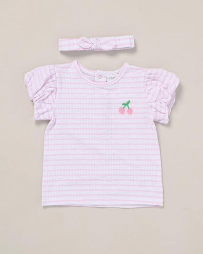 Seersucker Cherry Outfit