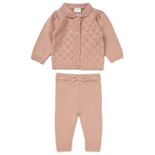 Diamond Knit Cotton Set