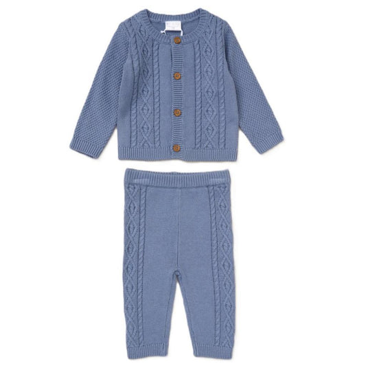Cable Knit Cotton Set