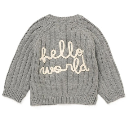 Hello World Cardigan