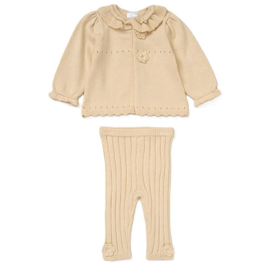Cake Knitted Frilled Set