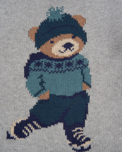 Ice Skater Bear Jeans Set