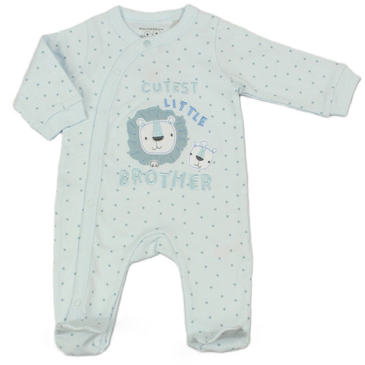Cutest Little Brother Sleepsuit