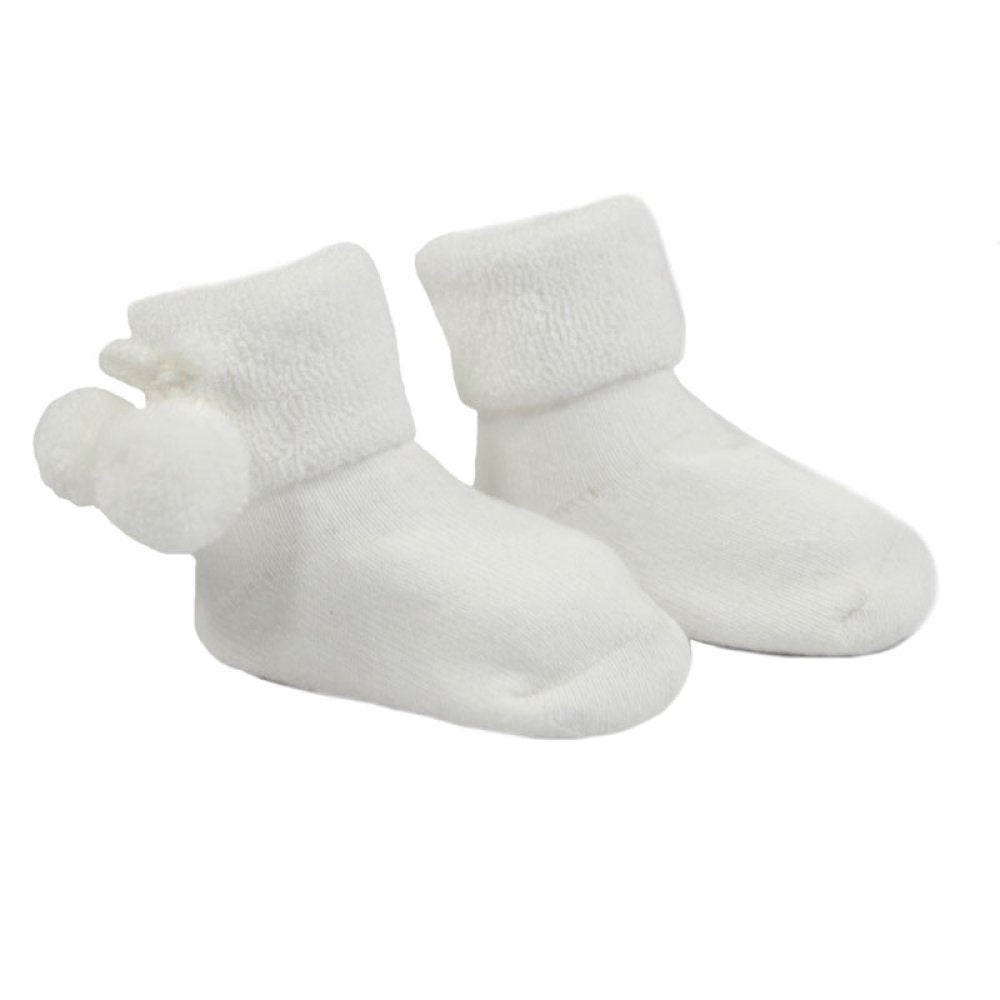 Pom Pom Anti-Slip Terry Socks