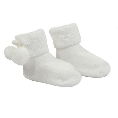 Pom Pom Anti-Slip Terry Socks