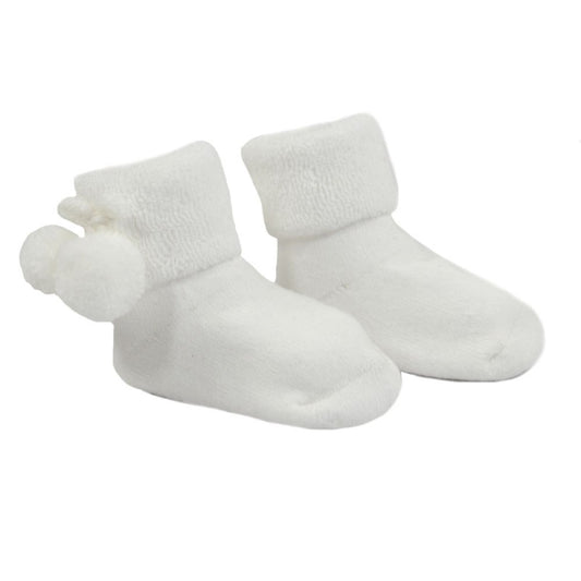 Pom Pom Anti-Slip Terry Socks