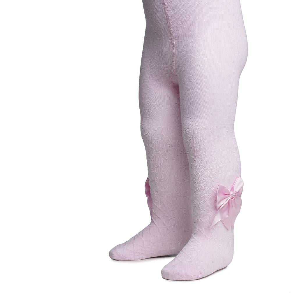 Heart Tights with Large Bow