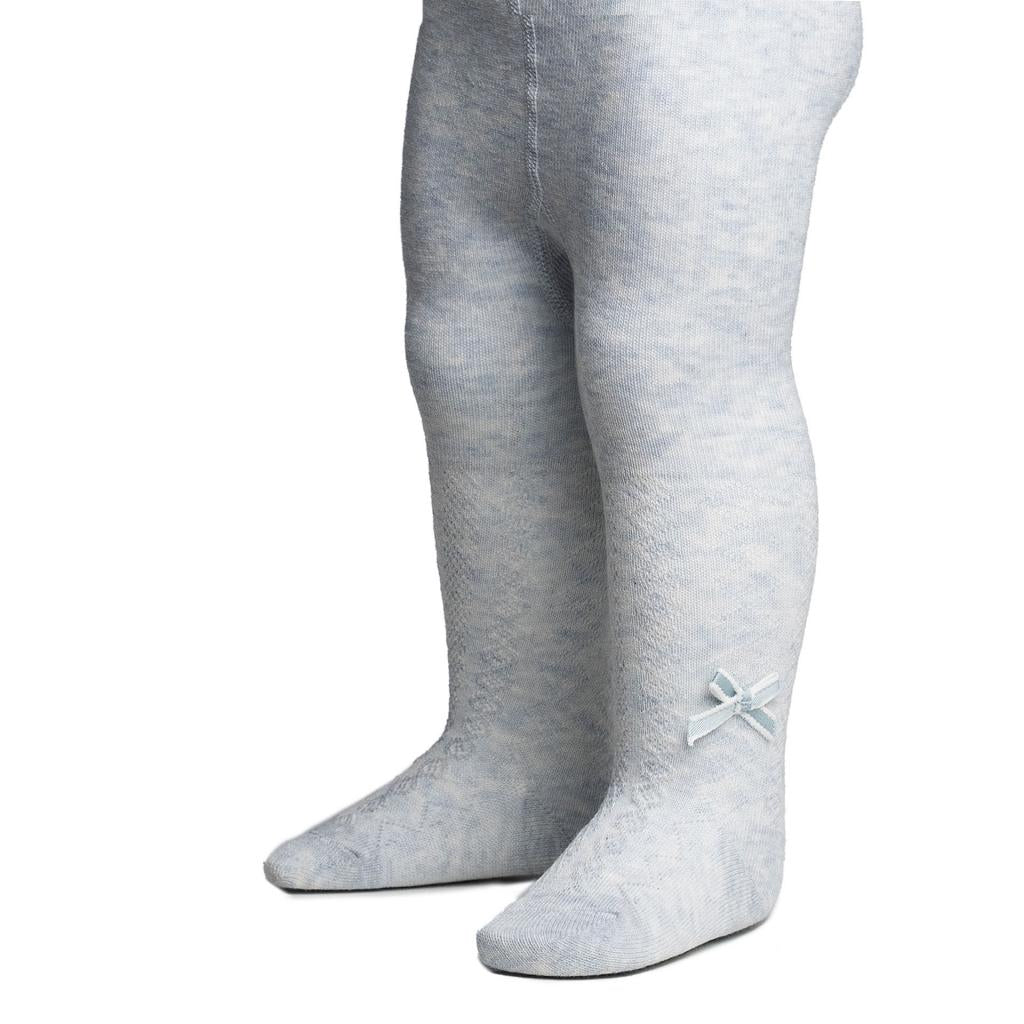 Bow Melange Tights