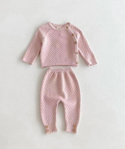 Honeycomb Knitted Tracksuit