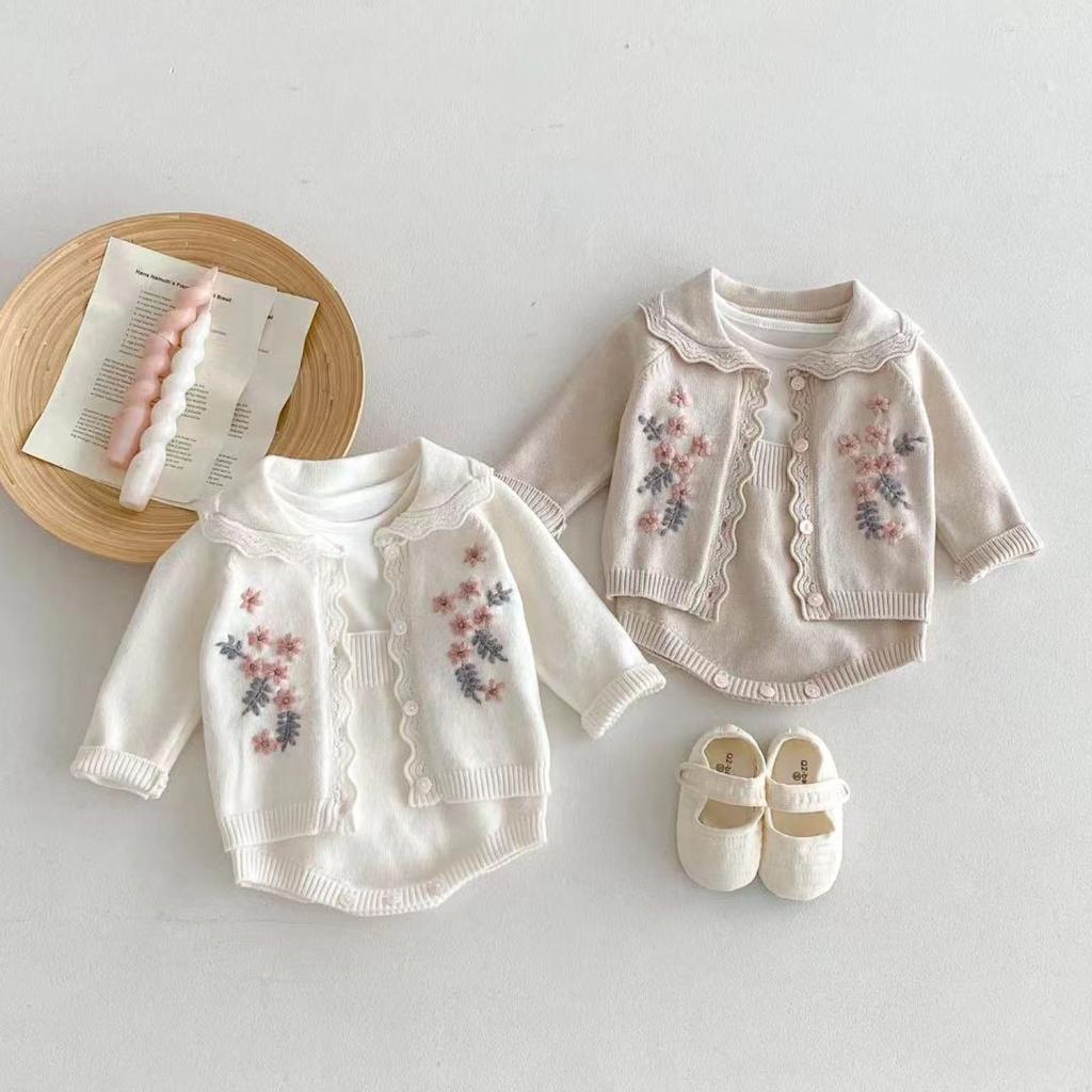 Blossom Whispers Cardigan Set
