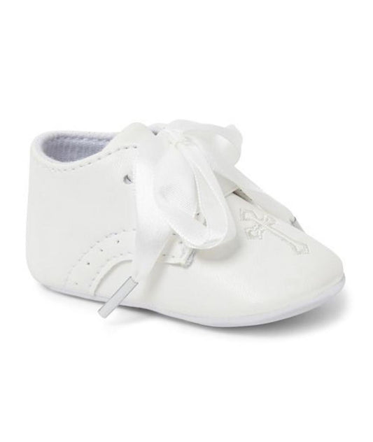 Ivory Christening Shoe