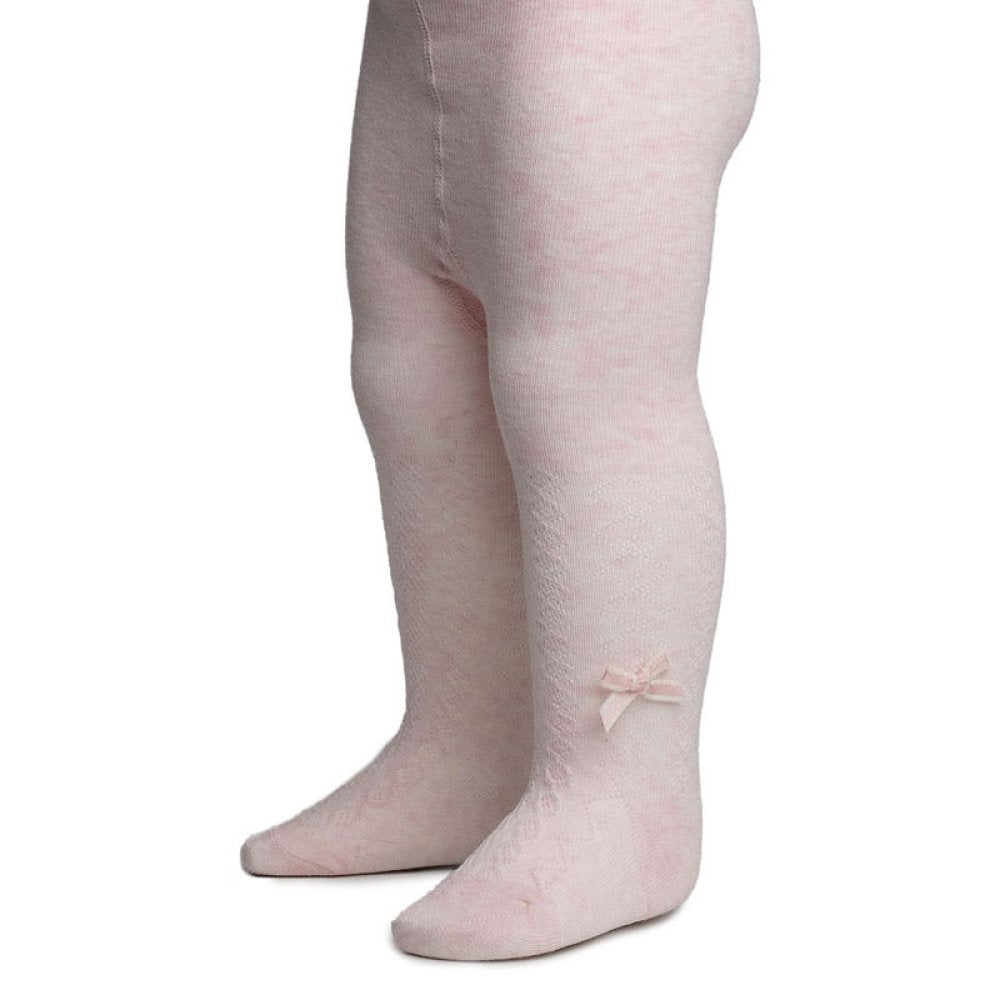 Bow Melange Tights