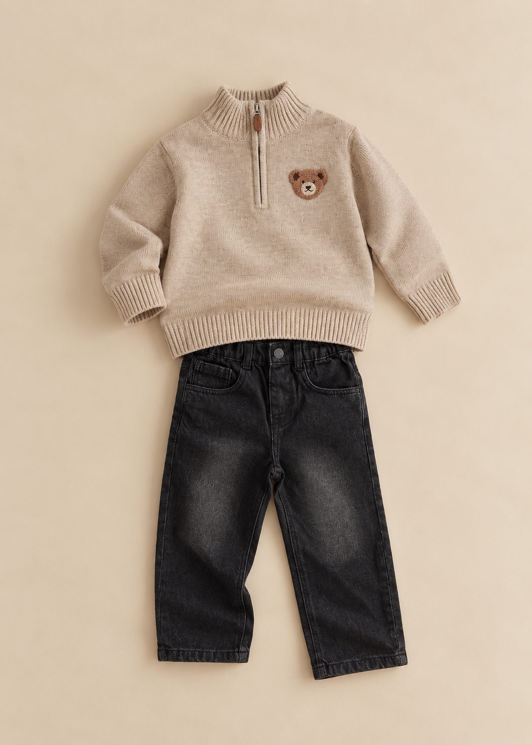 Smart Casual Bear Jeans Set