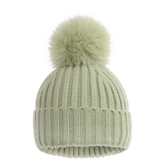 Glitter Pom Pom Hat