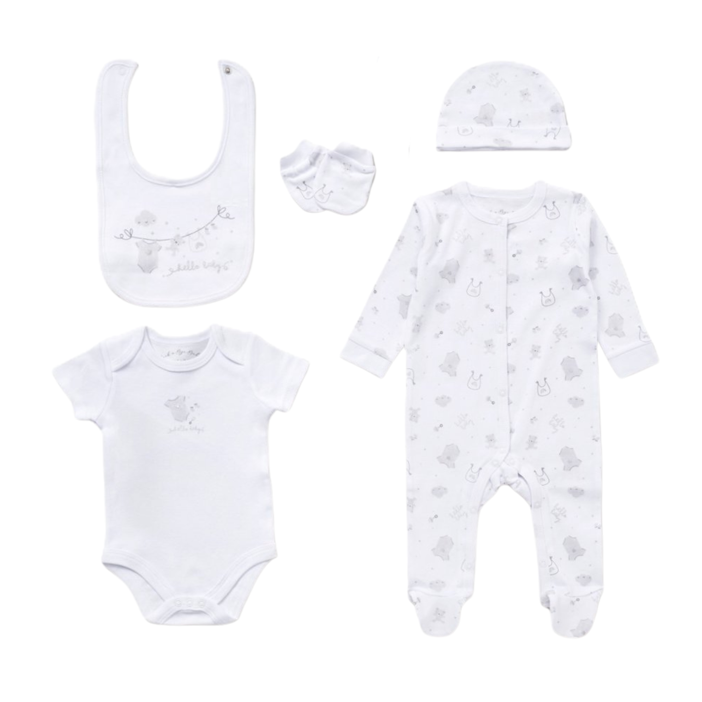 Hello Baby 5PC Set