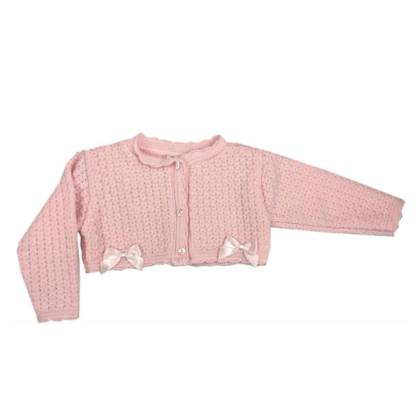 Bow Cropped Cardigan