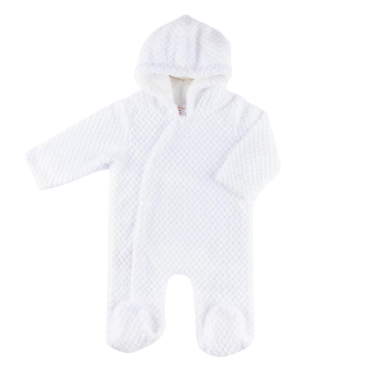 Waffle Hooded Pramsuit