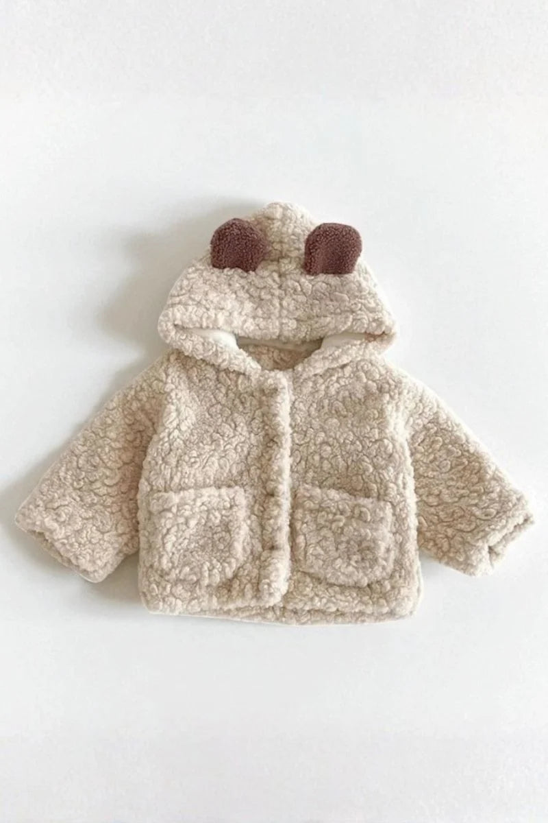 The Fur Bear Winter Coat With Hood