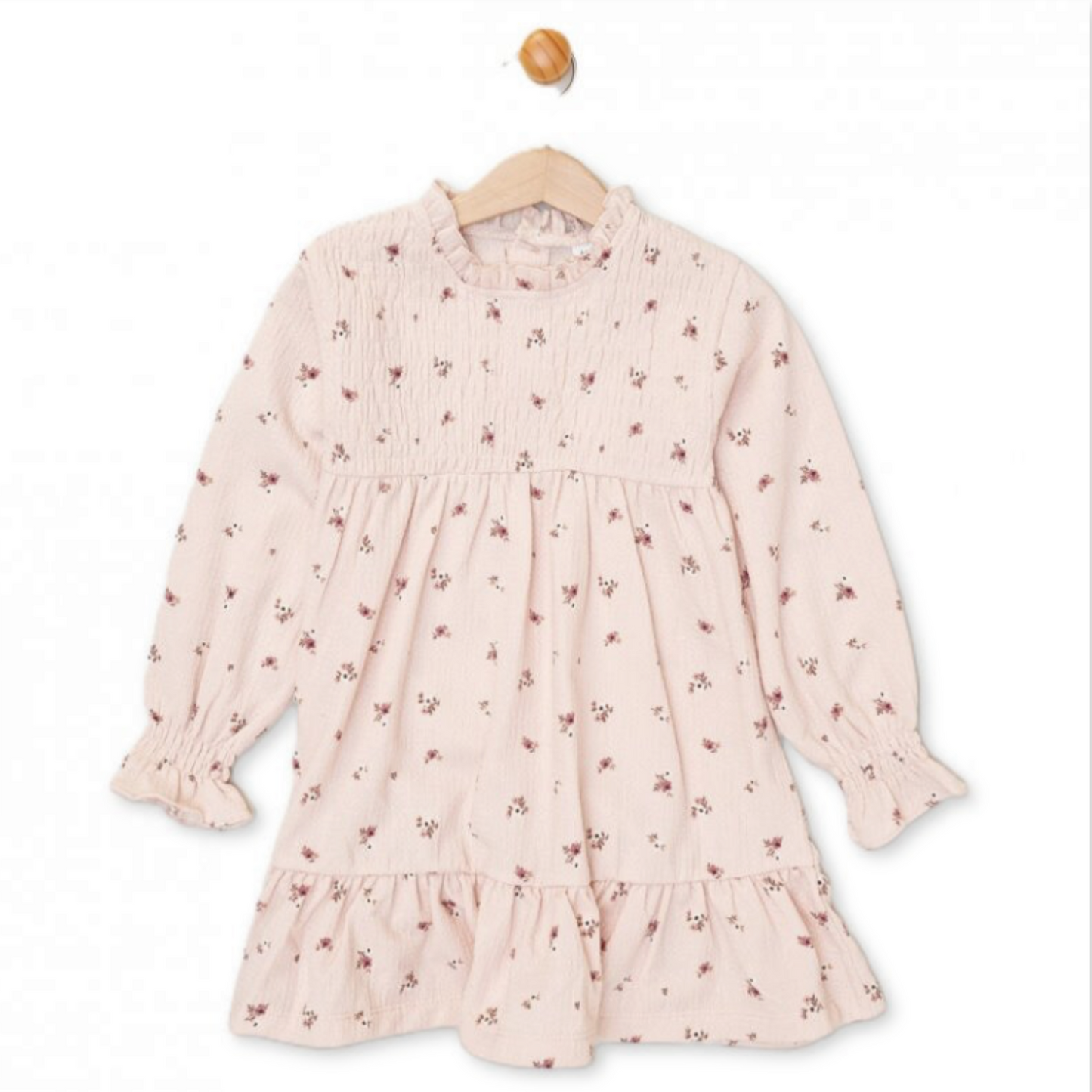 The Borg Jacket & Floral Dress Set