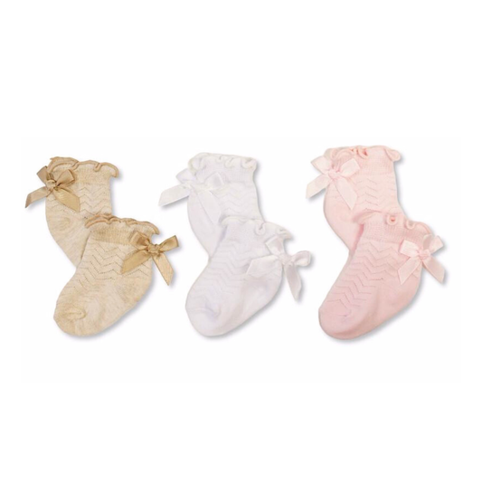 Satin Bow Socks Pack